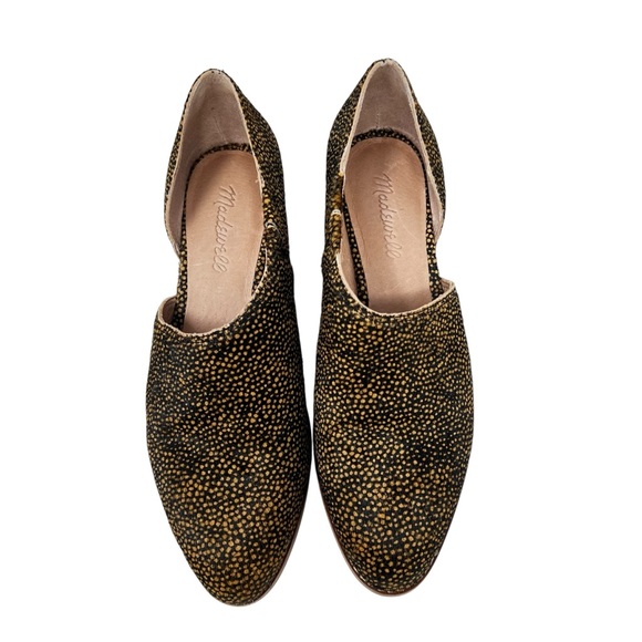 J. Crew Women\'s Black and Gold Flats